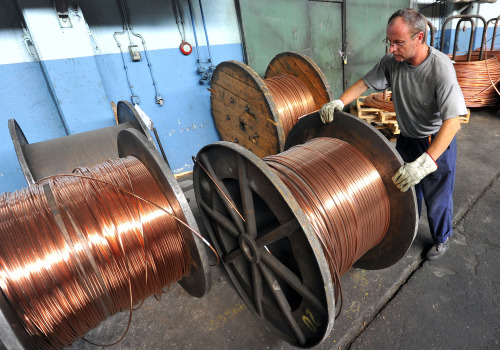 What machines have the most copper?
